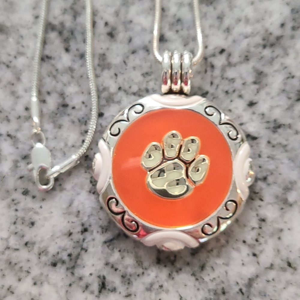 Clemson Necklace